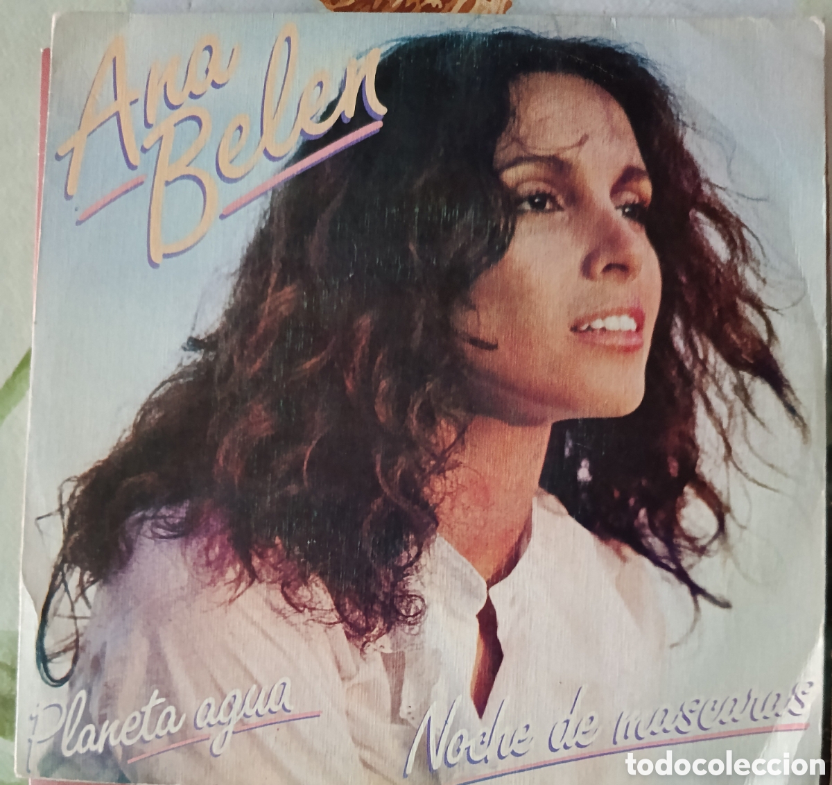 Discos de vinilo: Ana Bel&eacute;n single sello CBS editado en Espa&ntilde;a a&ntilde;o 1982.