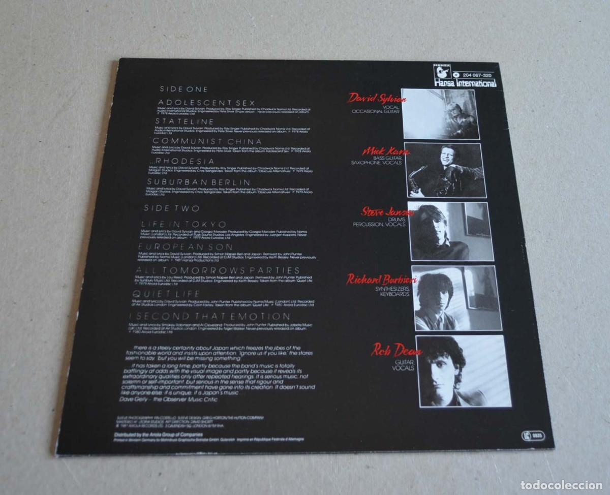 Discos de vinilo: JAPAN - ASSEMBLAGE (ed. 1981) - Foto 2