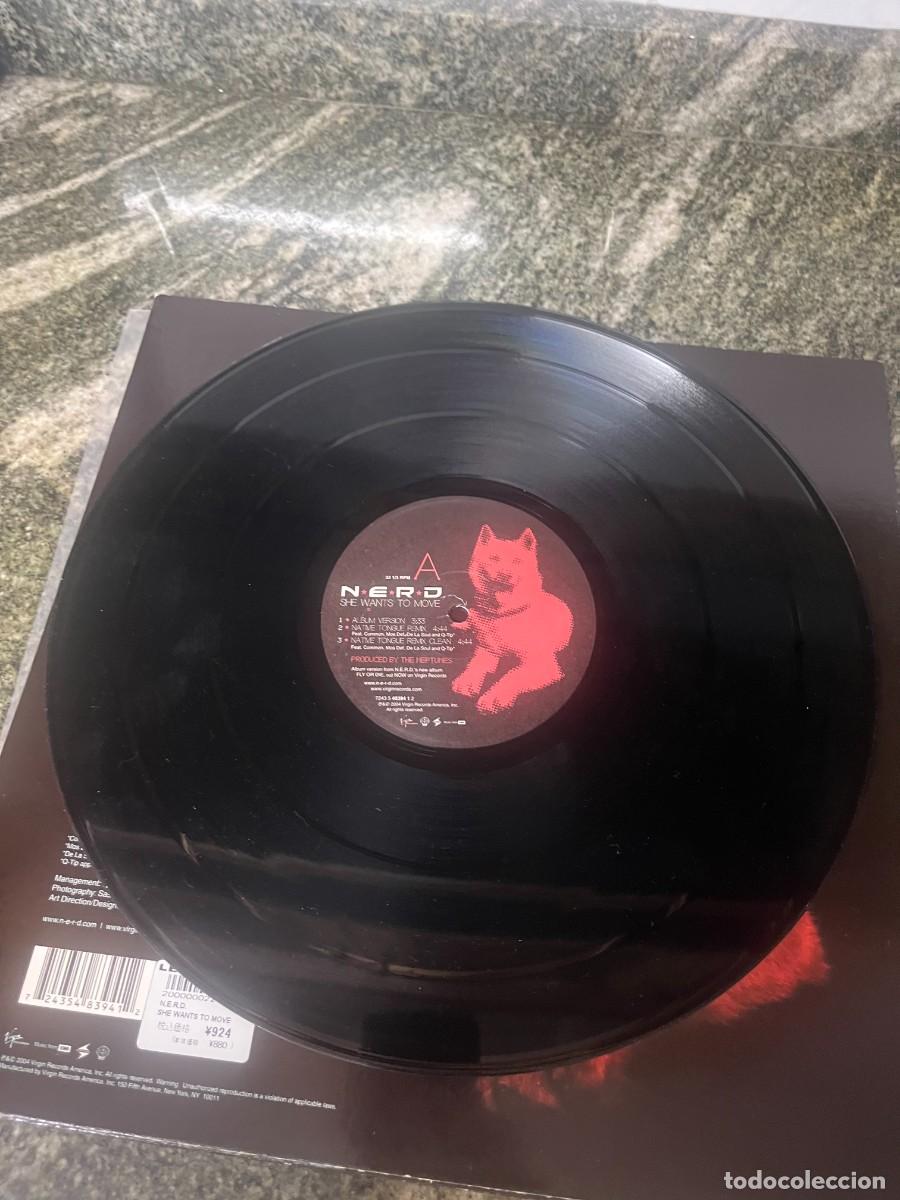 Discos de vinilo: N*E*R*D She Wants To Move (Remixes) - Foto 3