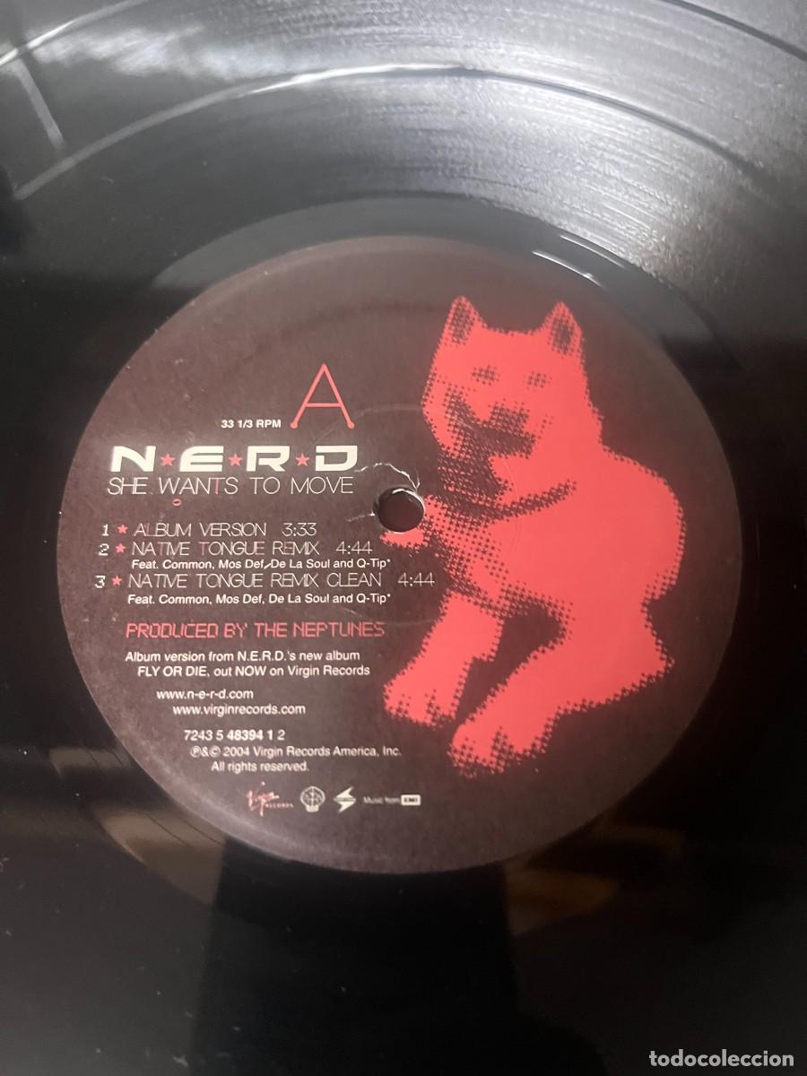 Discos de vinilo: N*E*R*D She Wants To Move (Remixes) - Foto 4
