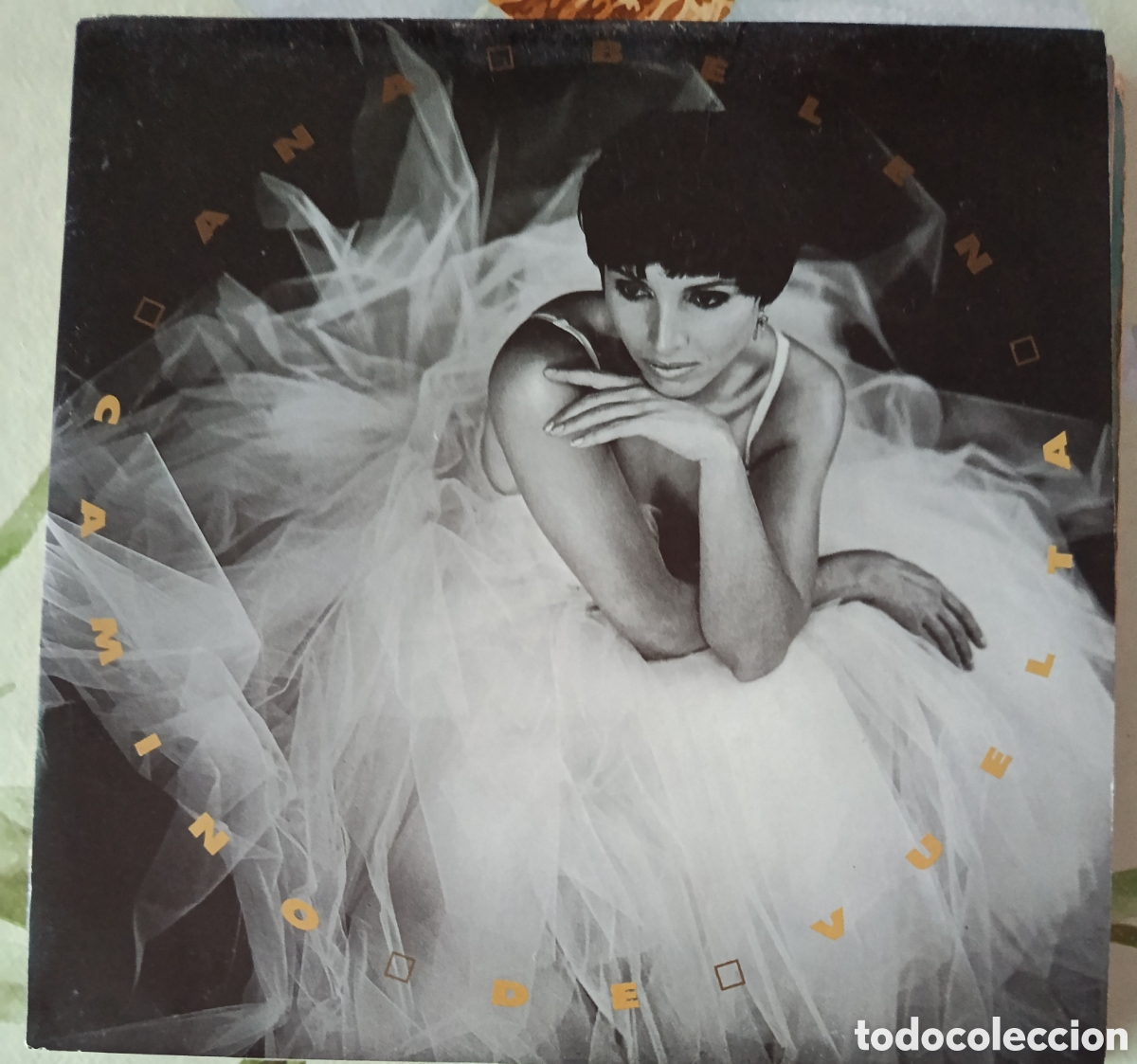 Discos de vinilo: Ana Bel&eacute;n single sello Ariola editado en Espa&ntilde;a a&ntilde;o 1991.