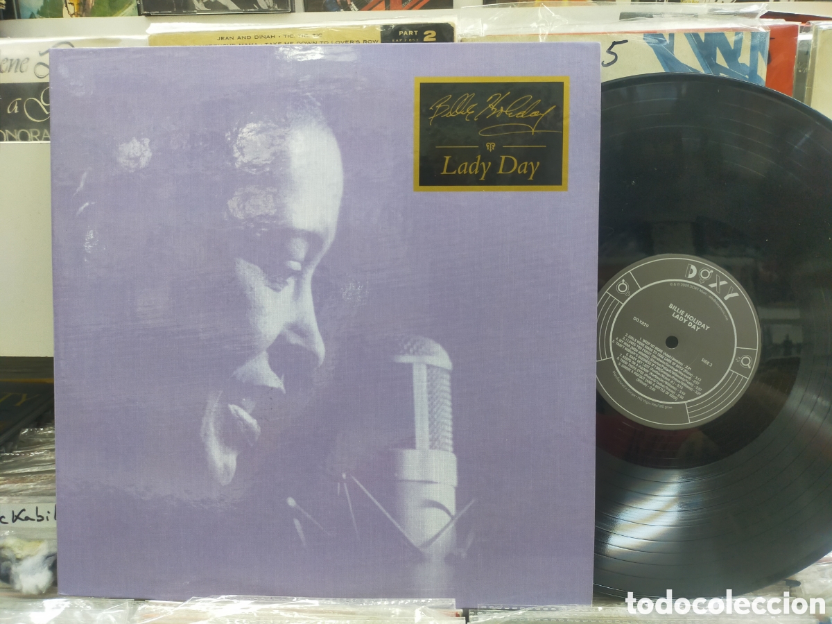 Discos de vinilo: Billie holiday doble LP lady day carpeta doble 2009
