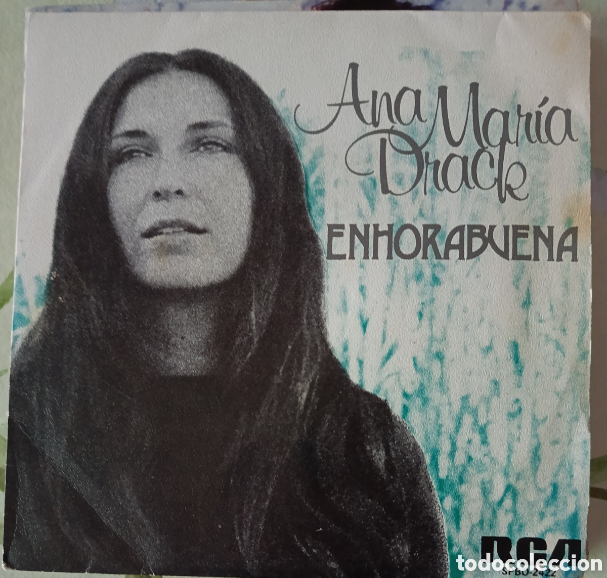 Discos de vinilo: Ana Mar&iacute;a Drack single sello RCA V&iacute;ctor editado en Espa&ntilde;a a&ntilde;o 1976.