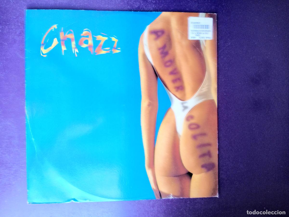 Discos de vinil: Chazz &ndash; A Mover La Colita - MAXI ARISTA 1995 - ELECTRONICA, HOUSE, DISCO