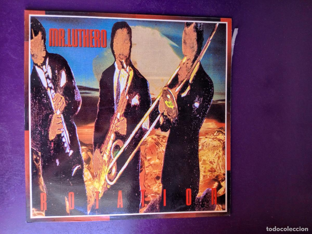 Discos de vinil: Mr. Luthero &lrm;&ndash; Rotation - MAXI BLANCO Y NEGRO 1991 - ELECTRONICA, HOUSE, DISCO