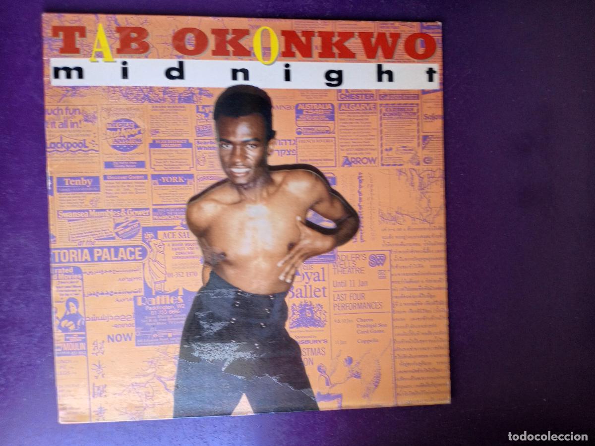 Discos de vinil: Tab Okonkwo &lrm;&ndash; Midnight - MAXI GRIND 1989 - ELECTRONICA, HOUSE, DISCO