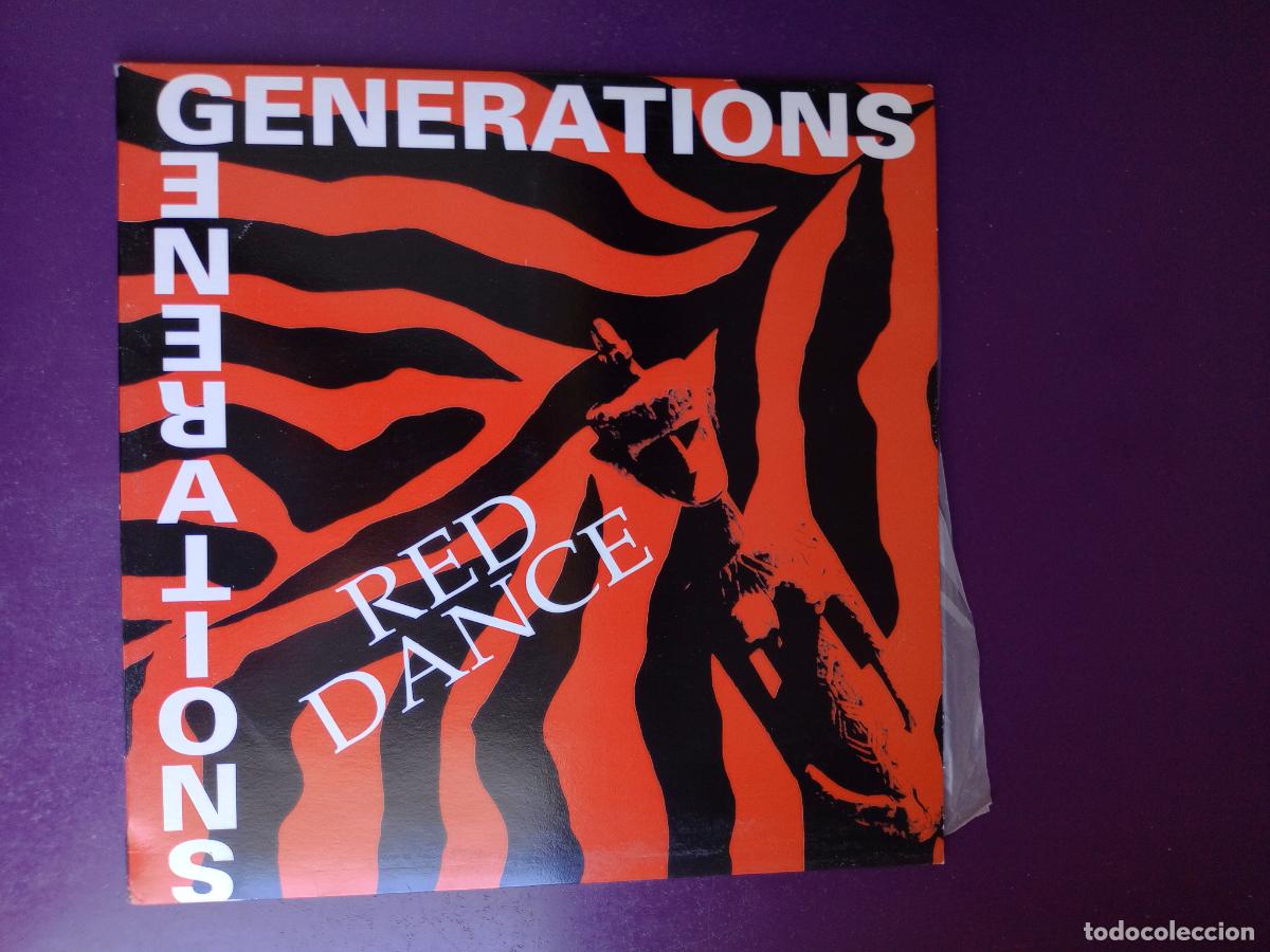 Discos de vinil: Red Dance &lrm;&ndash; Generations - MAXI MELODY 1992 - ELECTRONICA, HOUSE