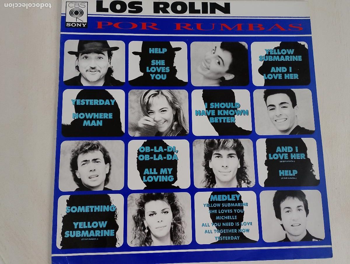 Discos de vinilo: Los Rolin &ndash; Por Rumbas,1991