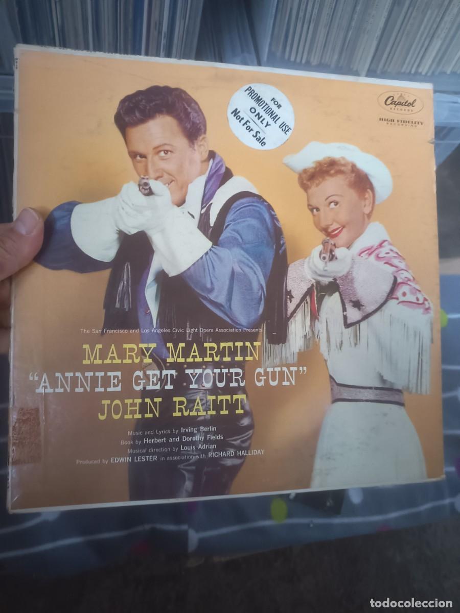 Discos de vinilo: LP MARY MARTIN, JOHN RAITT,( Original USA)
