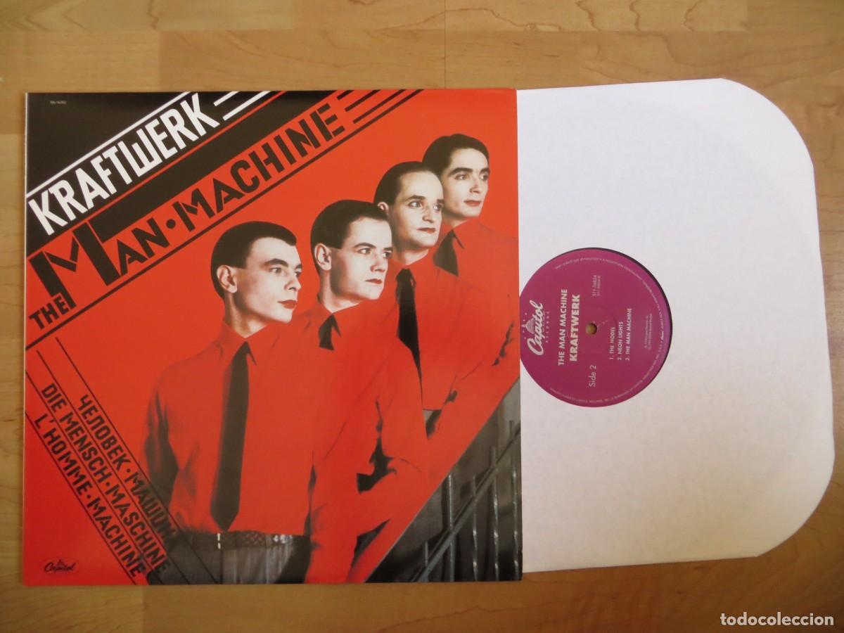 Discos de vinilo: Kraftwerk - The Man-Machine (LP, Album) 1993 U.S.A. - NUEVO !!