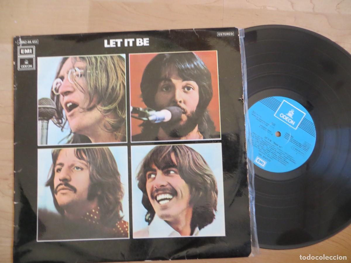 Discos de vinilo: The Beatles - Let It Be (LP, Album) 1971 SPAIN
