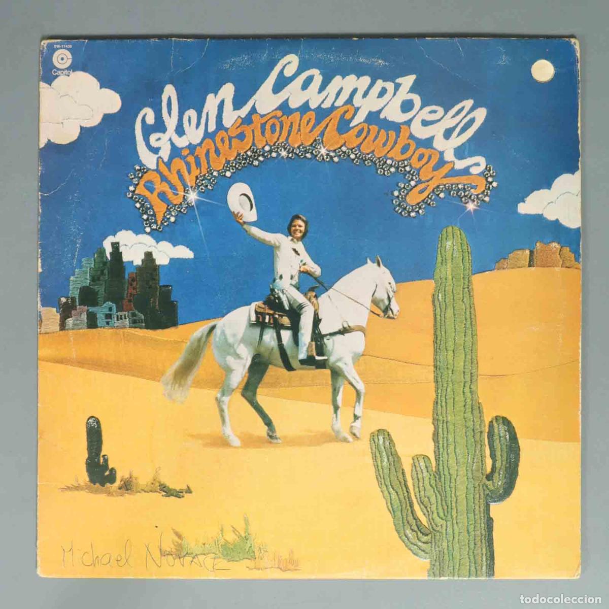 Discos de vinilo: LP. Rhinestone Cowboy - Glen Campbell