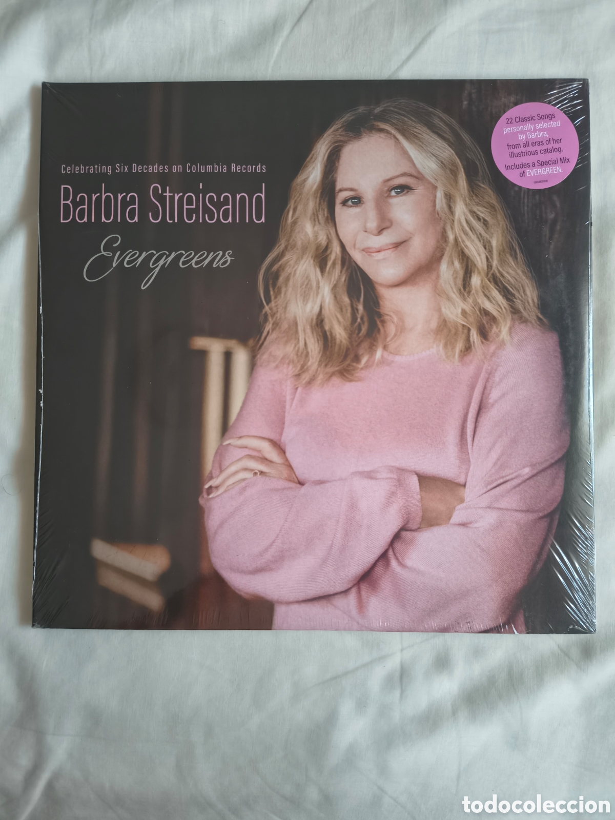 Discos de vinilo: Barbra Streisand Evergreens. Doble vinilo lp (2Lp) GATEFOLD