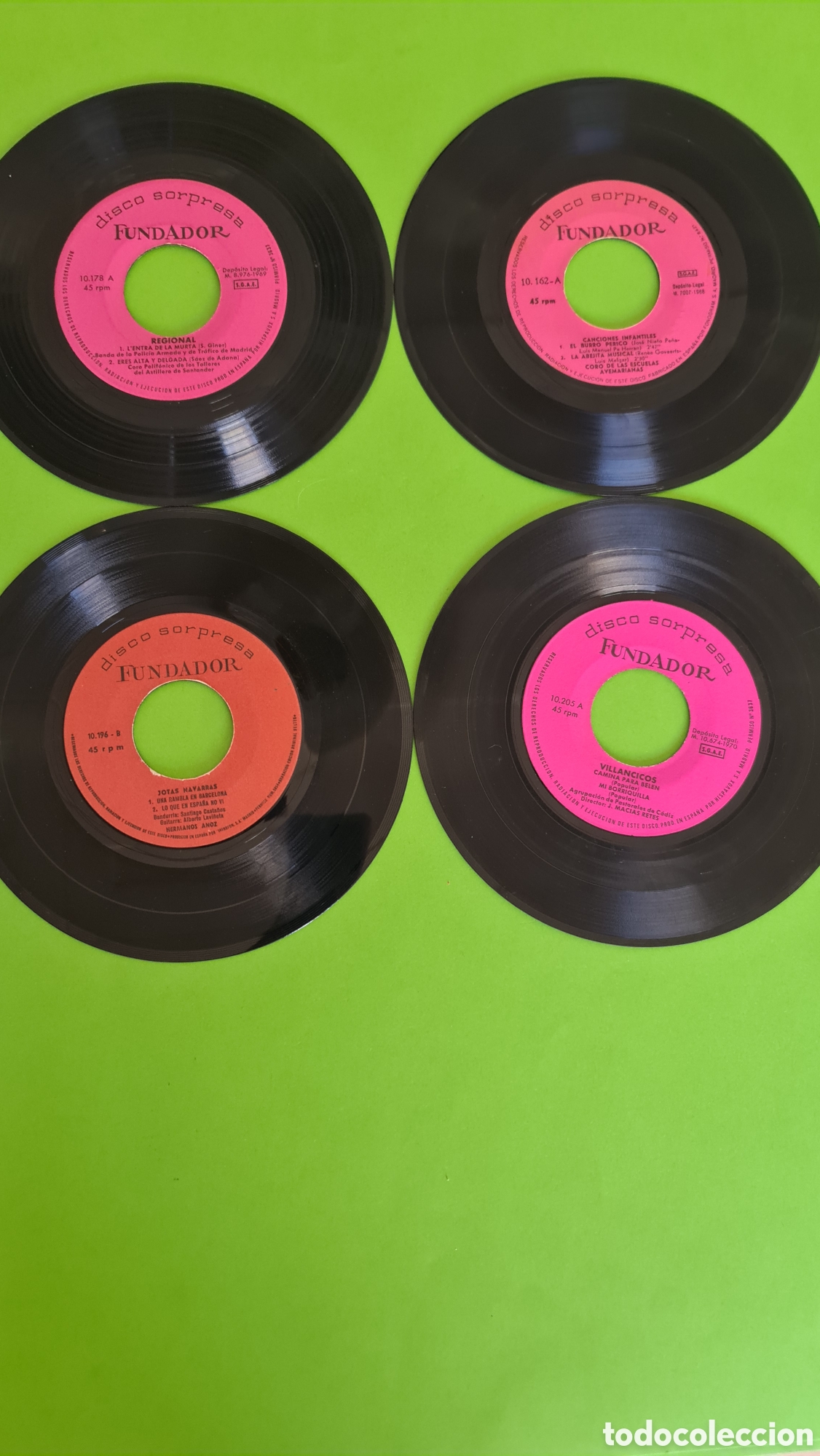 Discos de vinilo: Lote de 14 singles sin portada - Foto 8