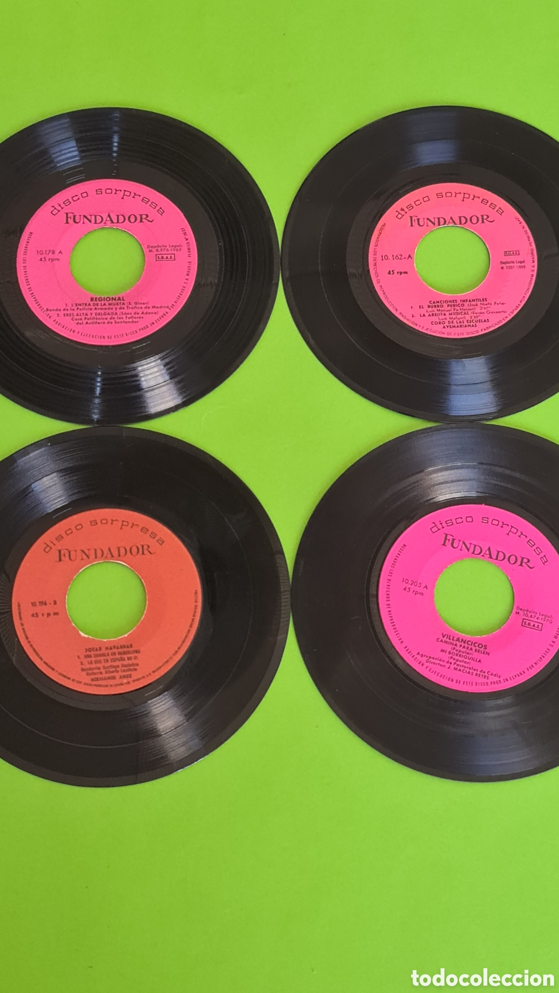 Discos de vinilo: Lote de 14 singles sin portada - Foto 9