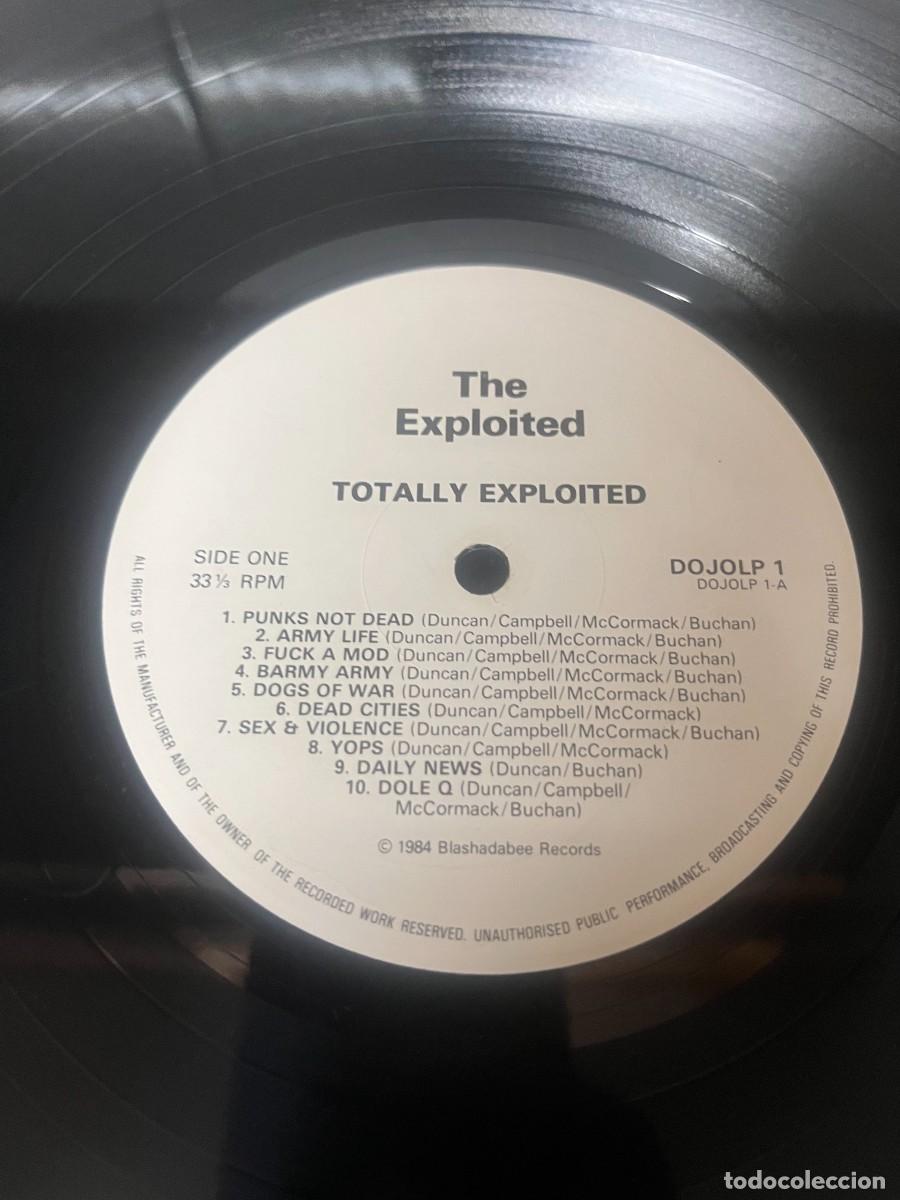 Discos de vinilo: The Exploited Totally Exploited - Foto 5