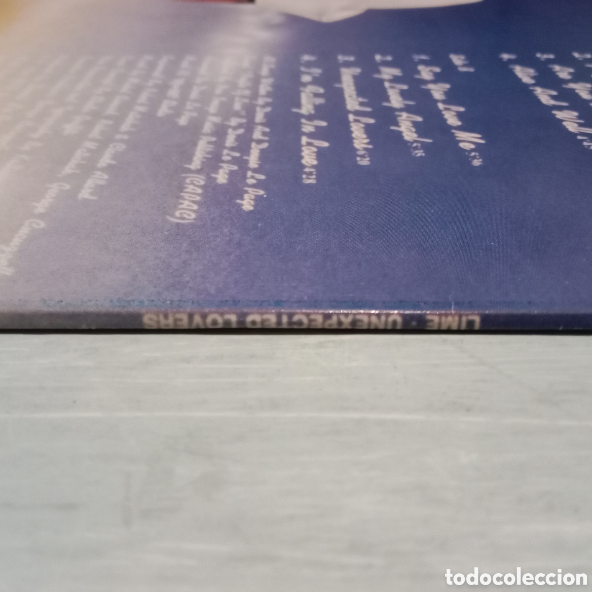 Discos de vinilo: LIME - UNEXPECTED LOVERS - LP - Foto 3