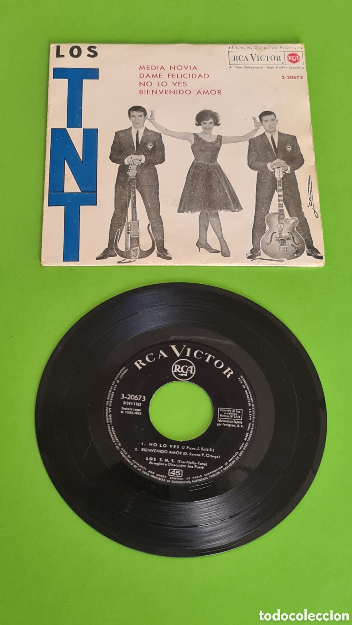 Discos de vinilo: Single TNT / A&ntilde;o 1963. - Foto 2