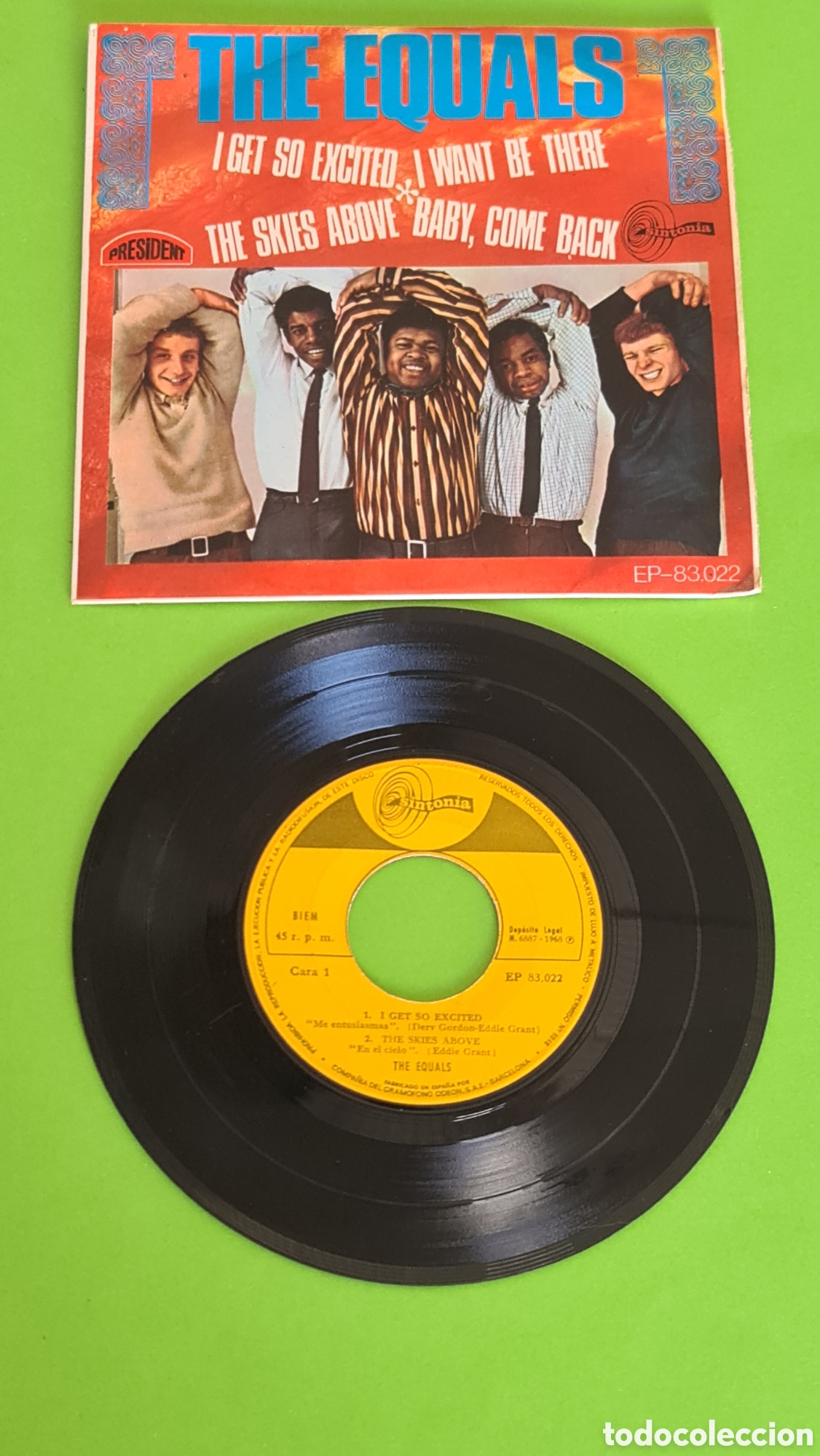 Discos de vinilo: The Equals / A&ntilde;o (1968) - Foto 2