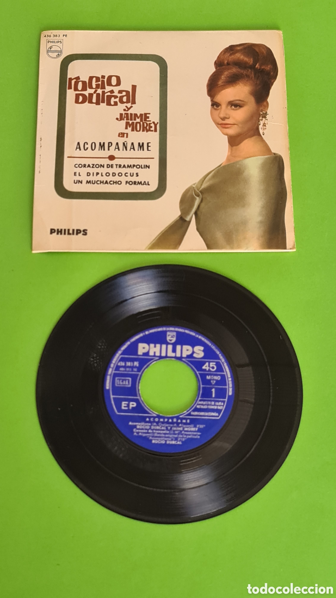 Discos de vinilo: Single ROCIO DURCAL / A&ntilde;o (1965) - Foto 2