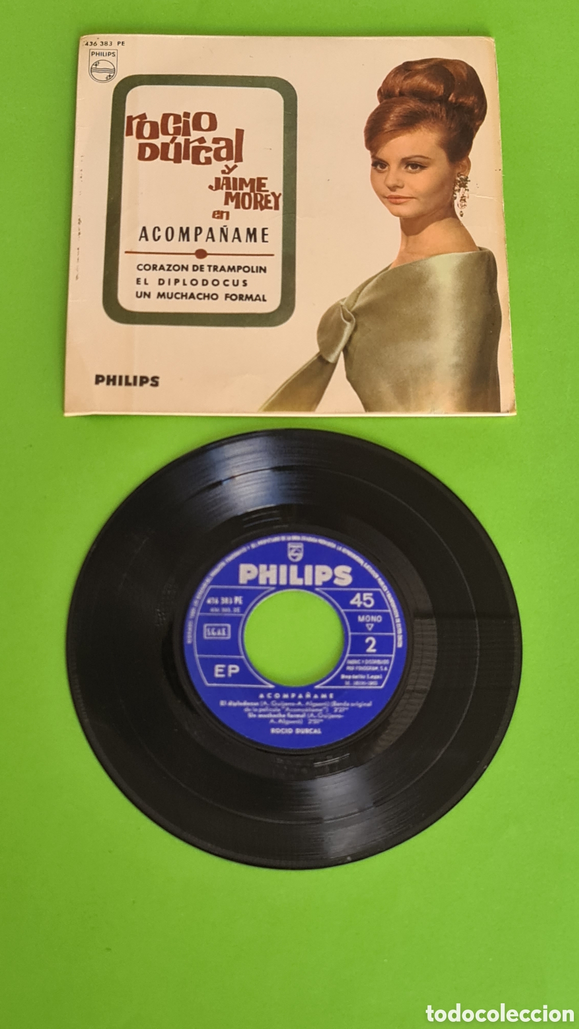 Discos de vinilo: Single ROCIO DURCAL / A&ntilde;o (1965) - Foto 3