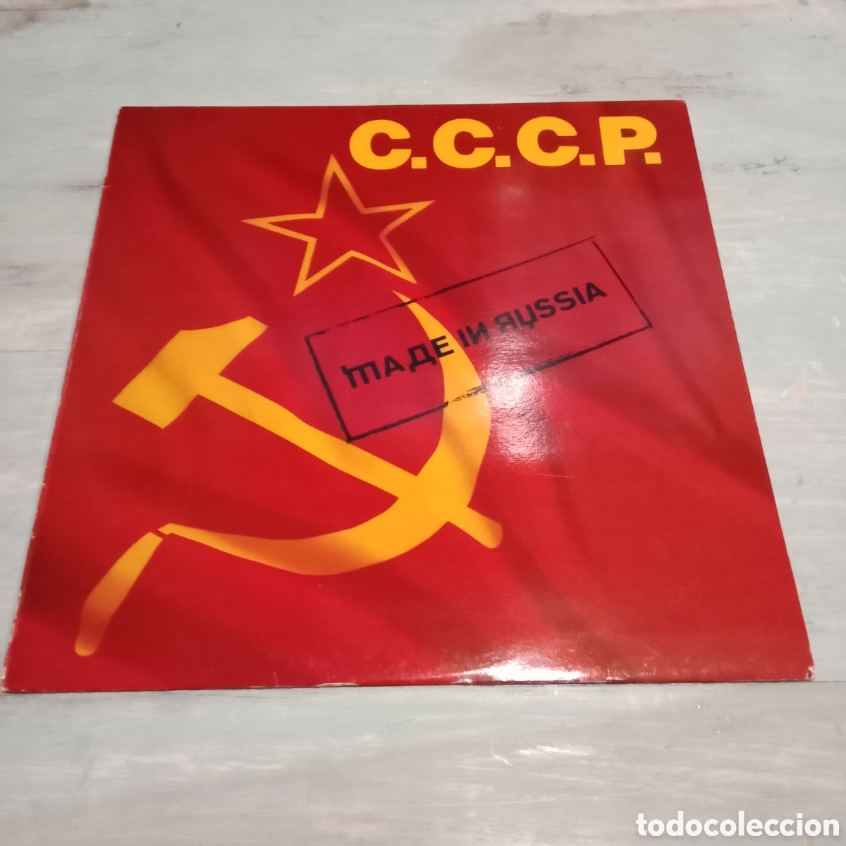Discos de vinilo: C.C.C.P. - MADE IN RUSSIA - MAXI-SINGLE 12&rdquo;