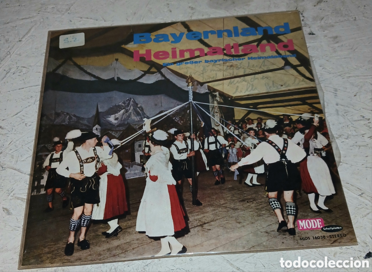 Discos de vinilo: Disco Vinilo LP Bayernland - Heimatland (Ein Grosser Bayrischer Heimatabend) - Mode / Deutsche Vogue