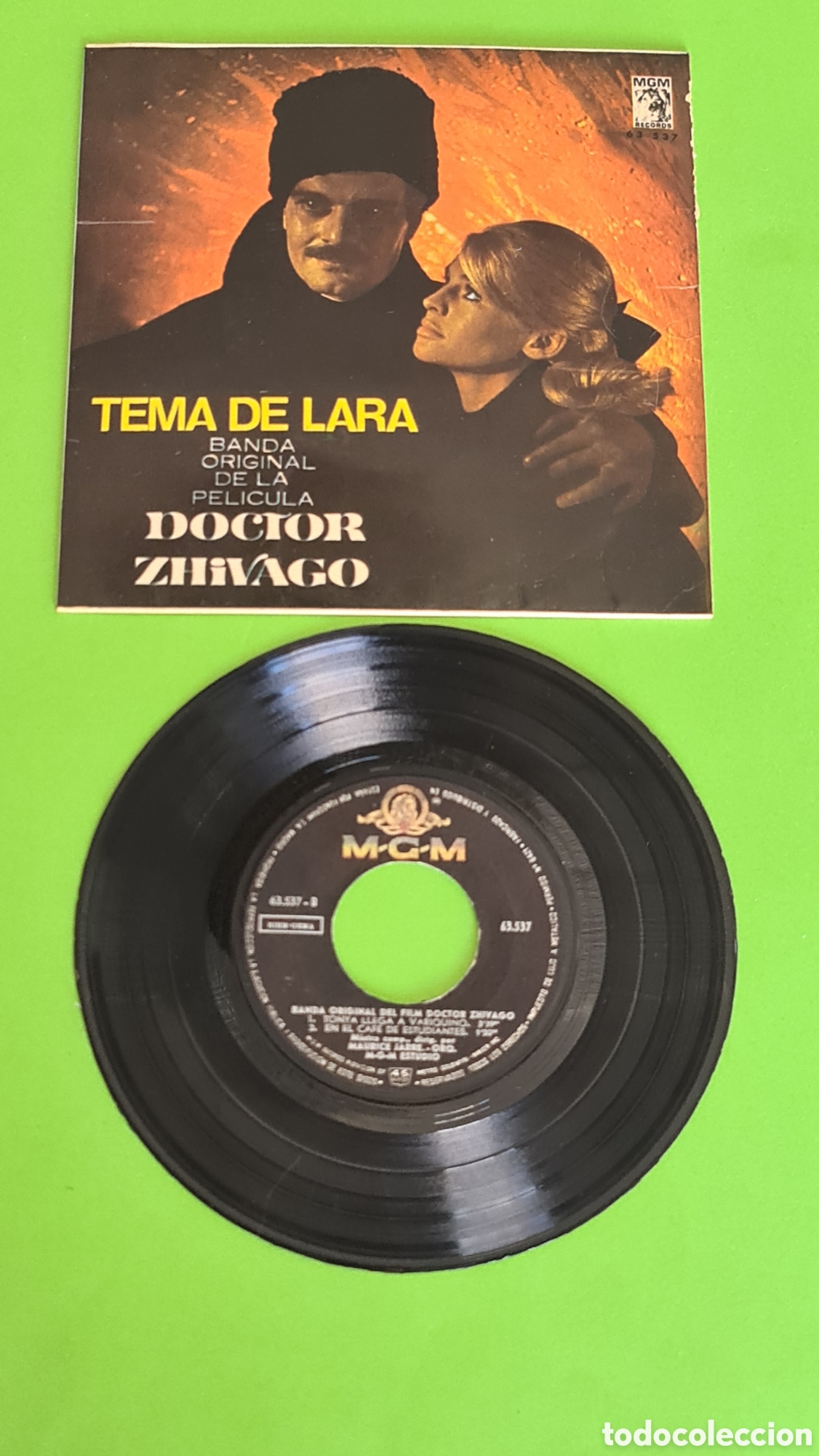 Discos de vinilo: Single Tema de Lara/ Doctor Zhivago - Foto 4