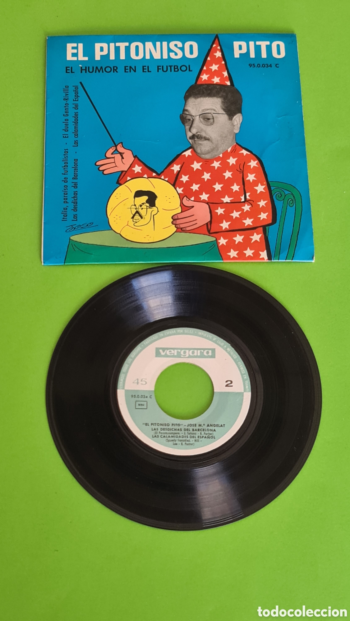 Discos de vinilo: Single El Pitoniso Pito / A&ntilde;o (1963) - Foto 3
