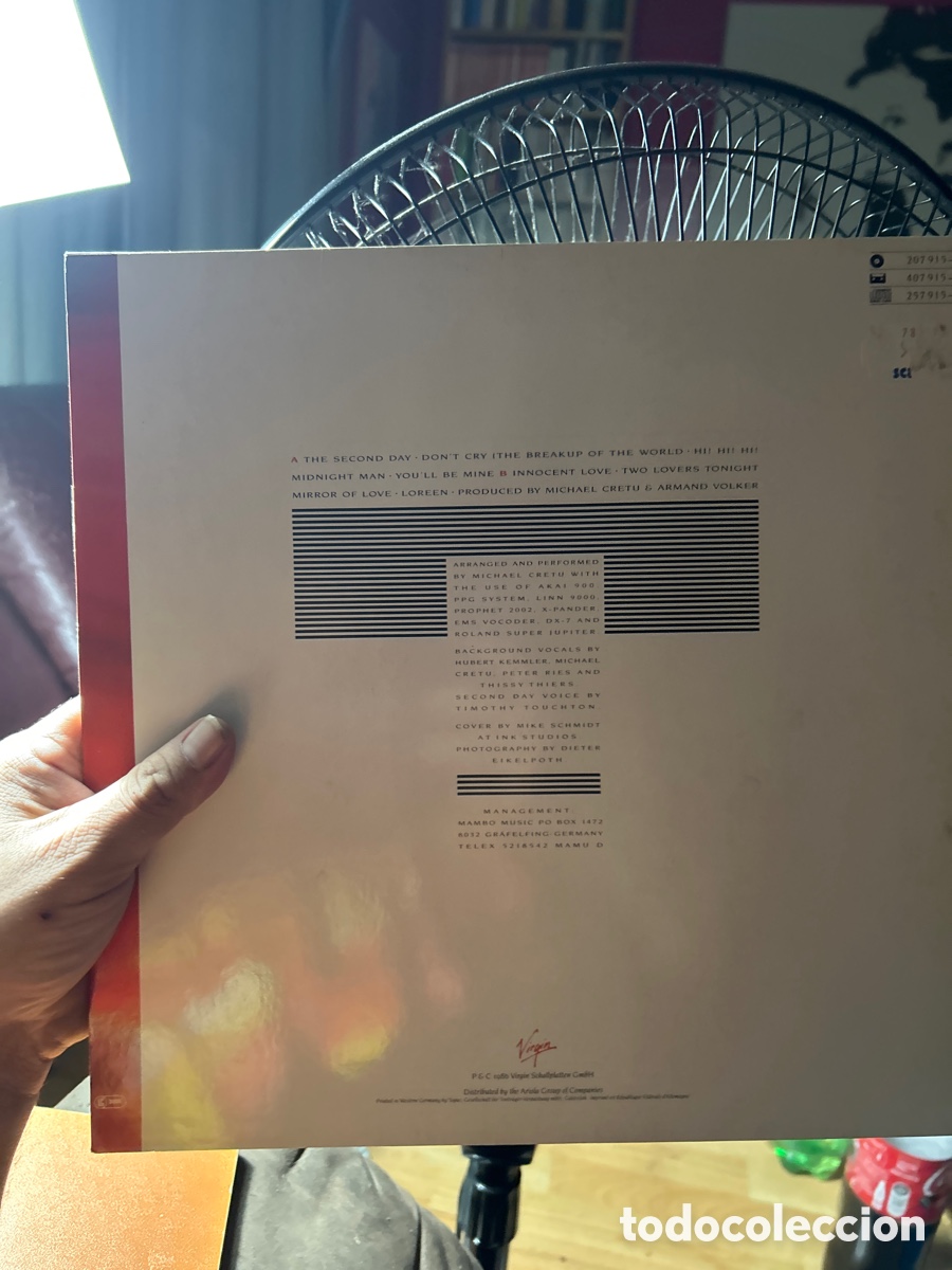 Discos de vinilo: Mirrors por Sandra. Lp - Foto 2
