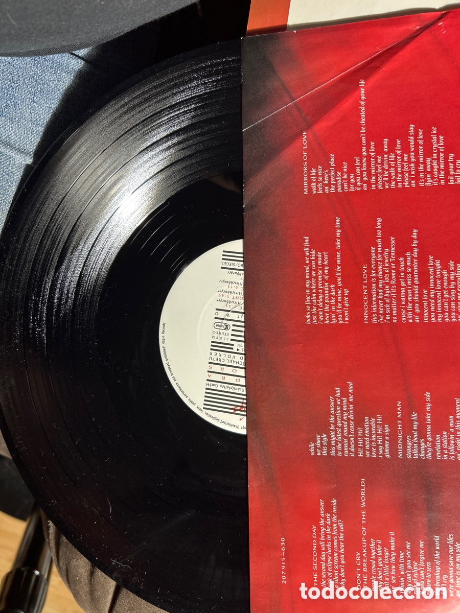 Discos de vinilo: Mirrors por Sandra. Lp - Foto 3