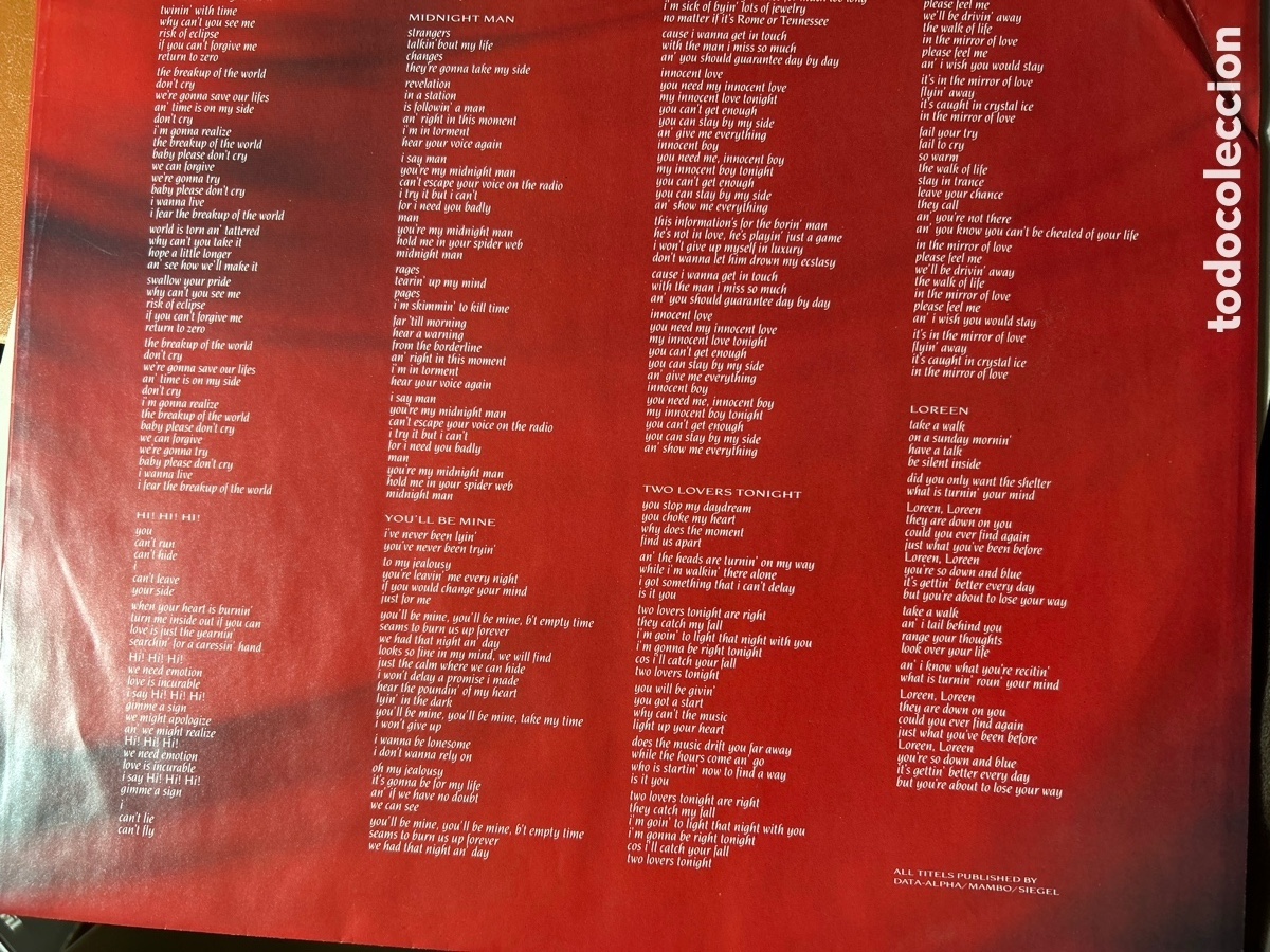 Discos de vinilo: Mirrors por Sandra. Lp - Foto 4