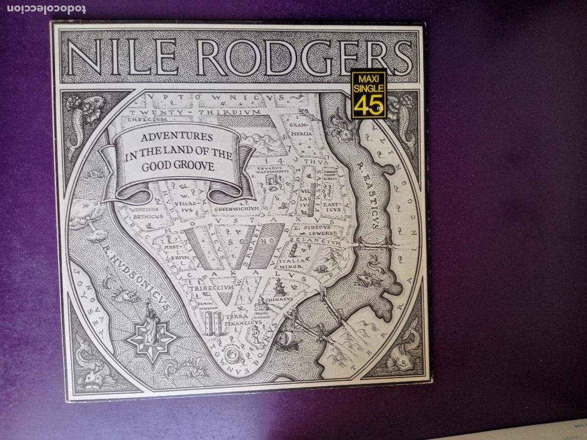 Discos de vinilo: Nile Rodgers &ndash; Yum-Yum / Get Her Crazy - MAXI MIRAGE 1983 - ELECTRONICA, DISCO 80'S