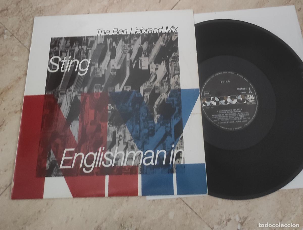 Discos de vinilo: STING (ENGLISHMAN IN NEW YORK - IF YOU LOVE SOMEBODY SET THEM FREE 2 VERSIONES) 1985-