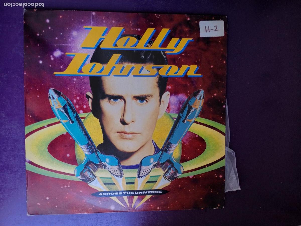 Discos de vinilo: Holly Johnson &ndash; Across The Universe - MAXI MCA 1991 - ELECTRONICA, DISCO GAY