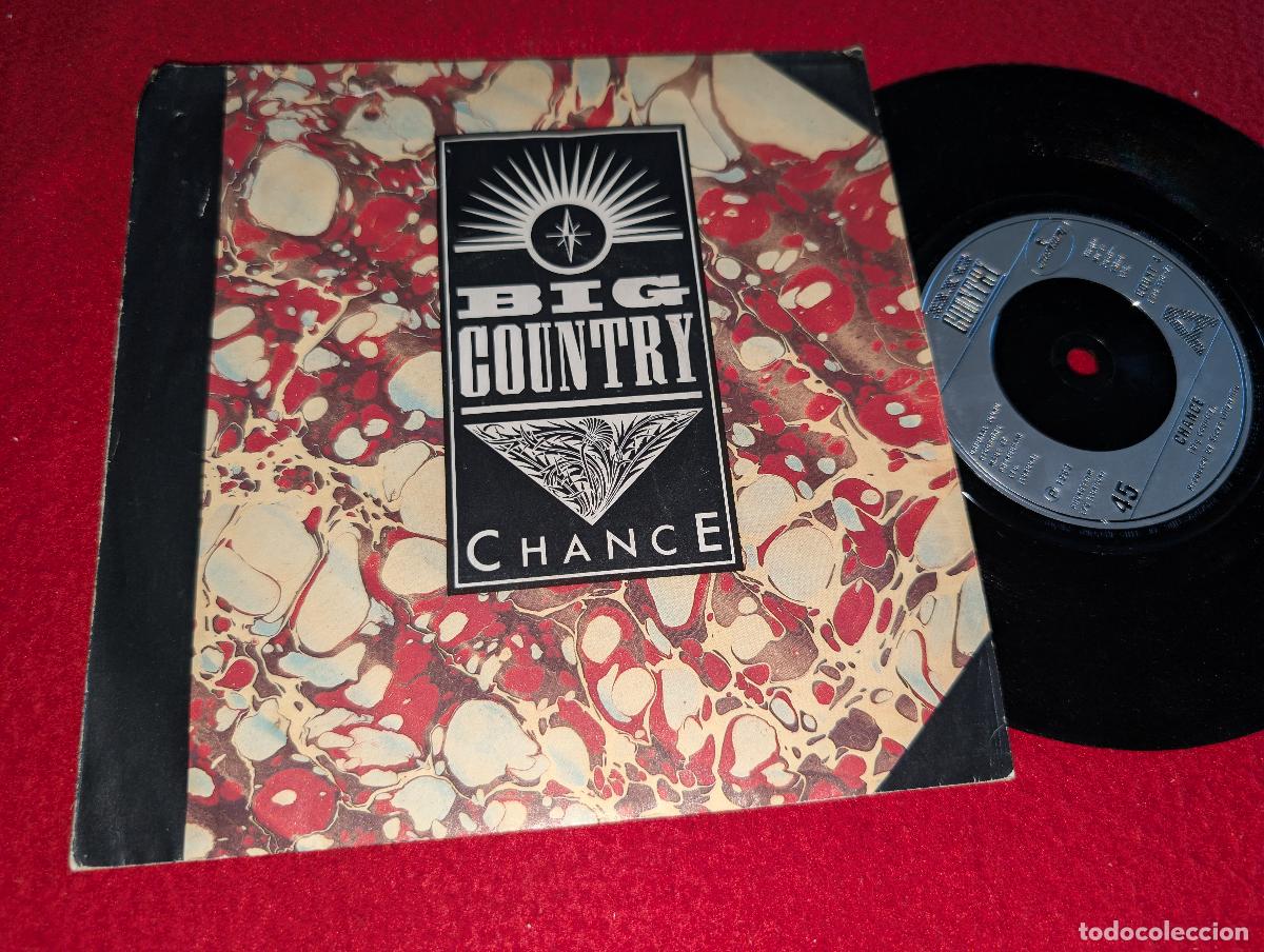 Discos de vinilo: BIG COUNTRY Chance/Tracks of my tears 7'' SINGLE 1983 Mercury UK