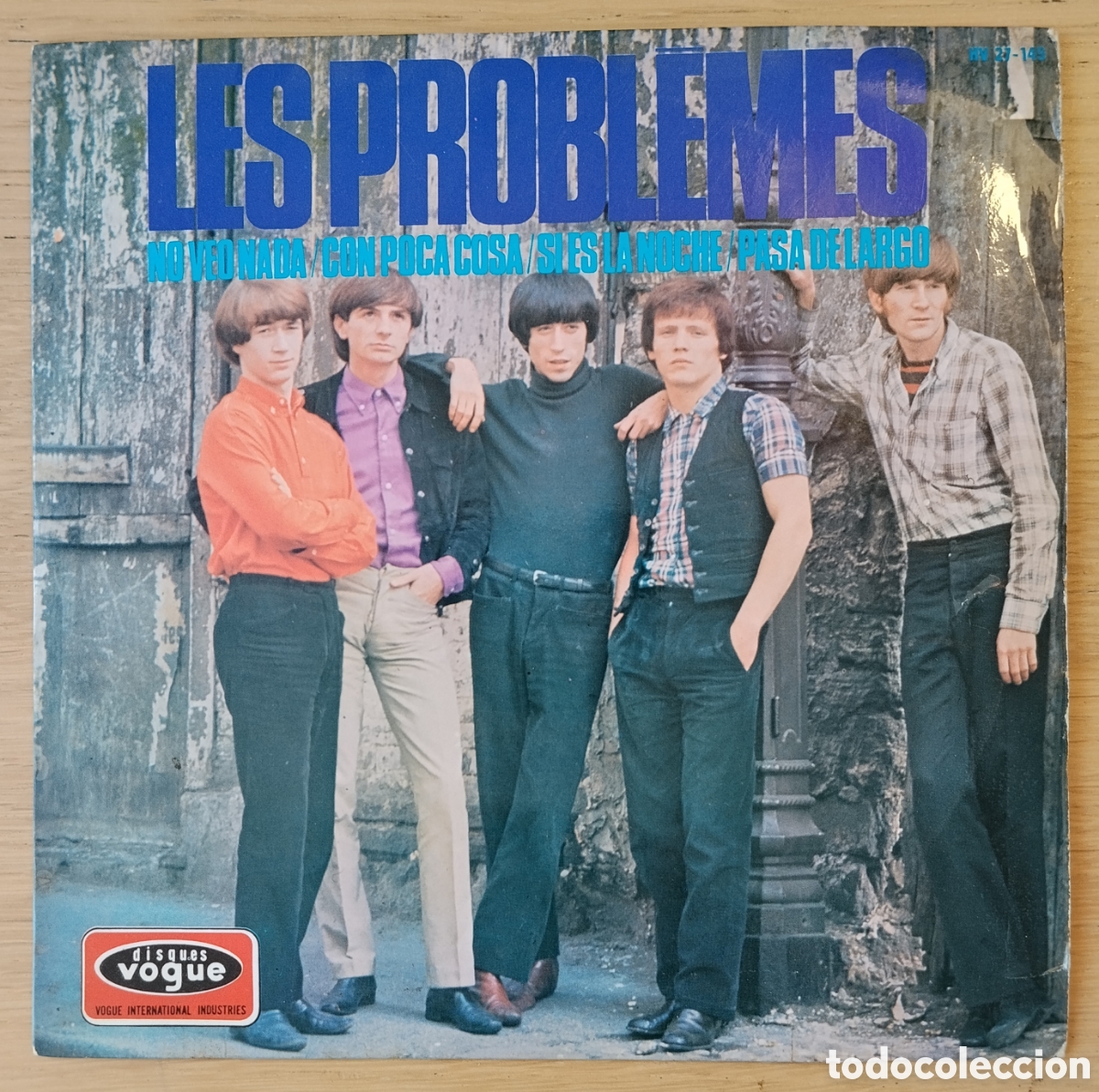 Discos de vinilo: LES PROBL&Egrave;MES : &rdquo;NO VEO NADA (JE NE VOIS RIEN) + 3&rdquo; - E.P. VINILO 1965 - ROCK - GARAGE