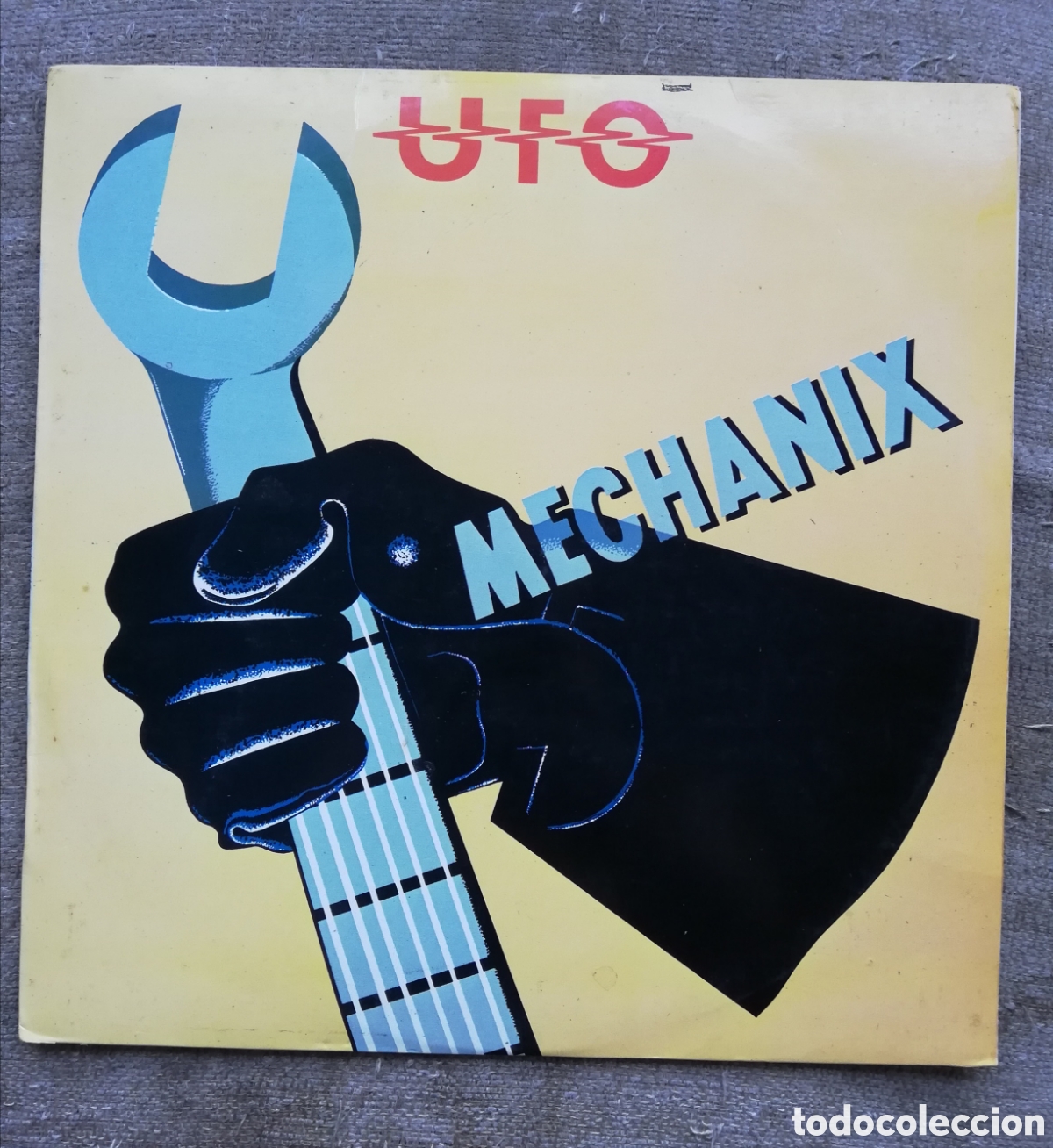 Discos de vinilo: U.F.O UFO - Mechanix. Edici&oacute;n espa&ntilde;ola 1982