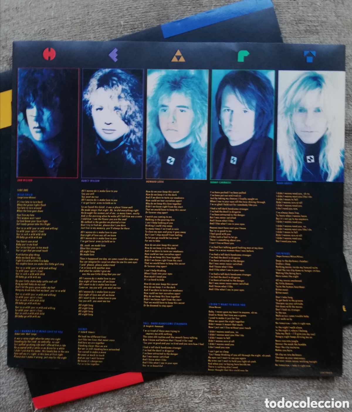 Discos de vinilo: Heart - Brigade. Edicion UK 1990 - Foto 3