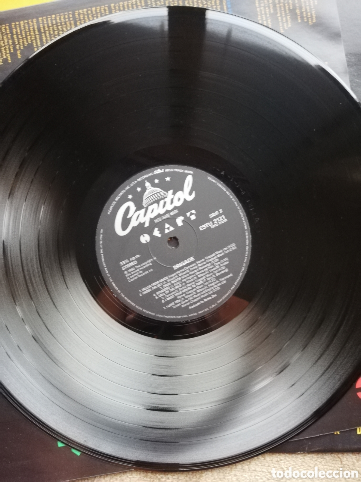 Discos de vinilo: Heart - Brigade. Edicion UK 1990 - Foto 6