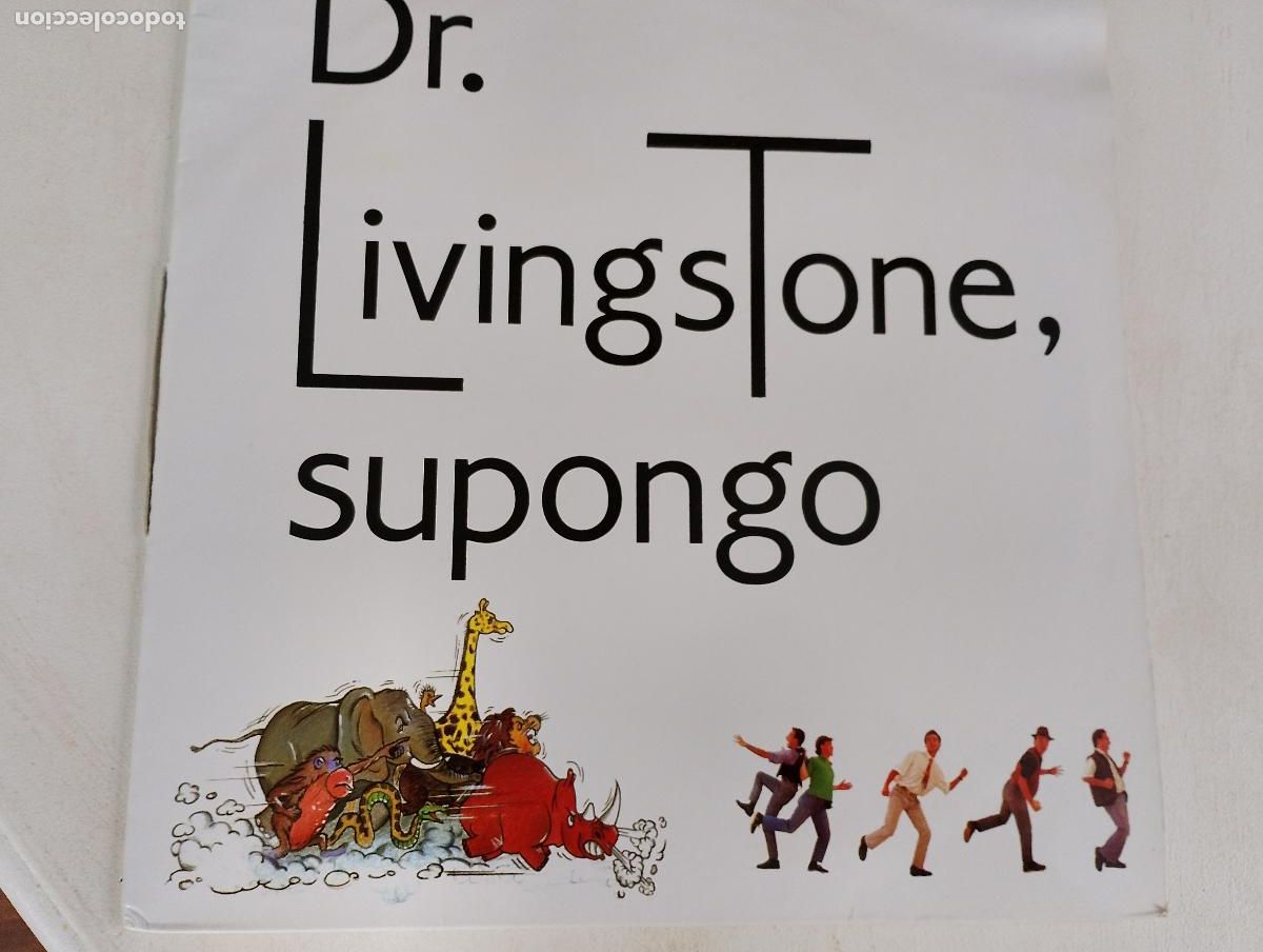 Discos de vinilo: Dr. Livingstone, Supongo &ndash; Dr. Livingstone, Supongo 1989, con el encarte, leer comentario