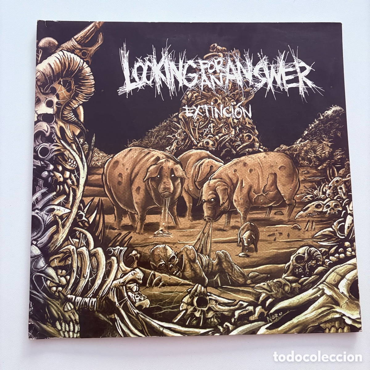 Discos de vinilo: lp Looking For An Answer &lrm;&ndash; Extinci&oacute;n del 2008
