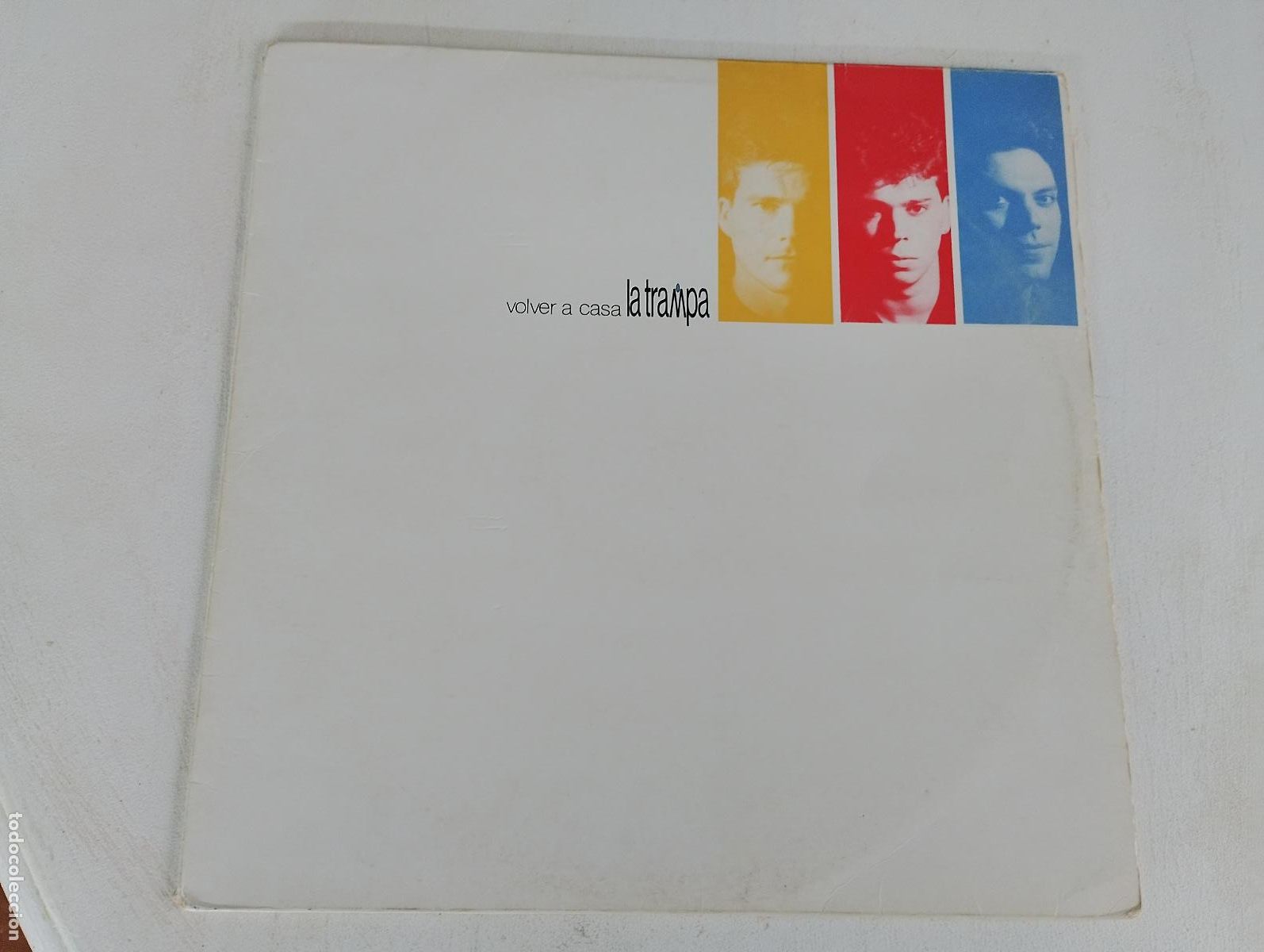 Discos de vinilo: La Trampa &ndash; Volver A Casa, con el encarte,1990