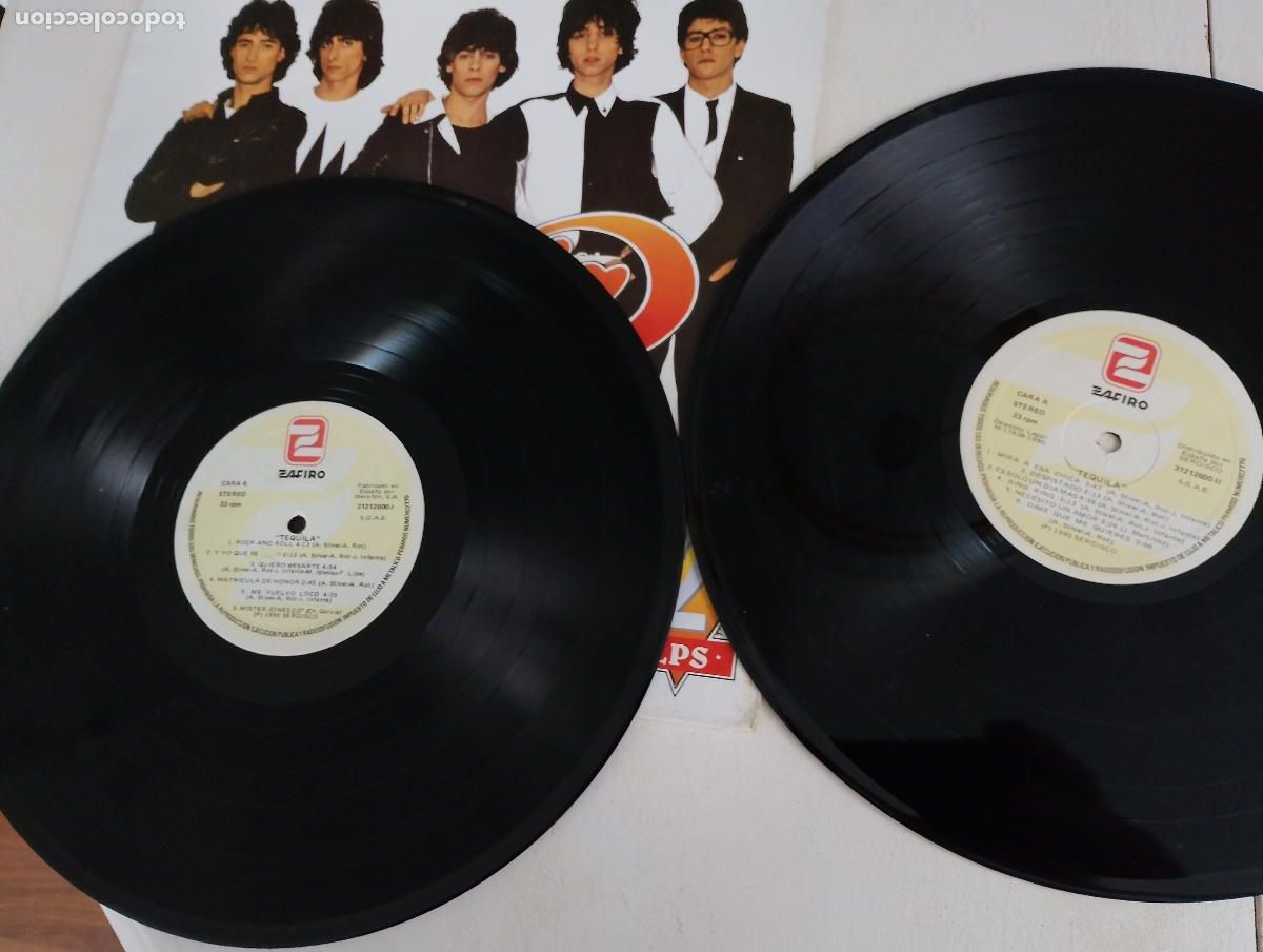 Discos de vinilo: Tequila &ndash; Tequila, 1990, ed espa&ntilde;ola, 2 LPS - Foto 4