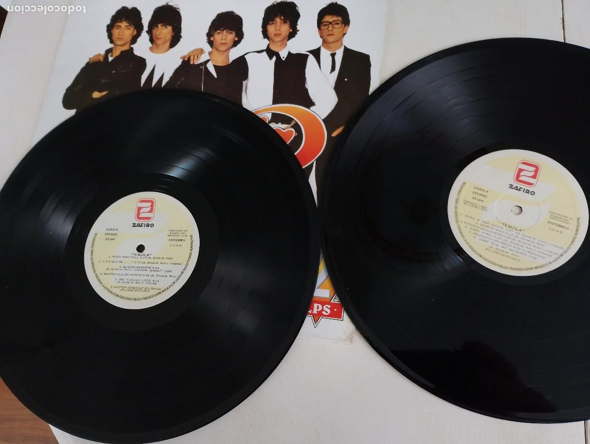 Discos de vinilo: Tequila &ndash; Tequila, 1990, ed espa&ntilde;ola, 2 LPS - Foto 5