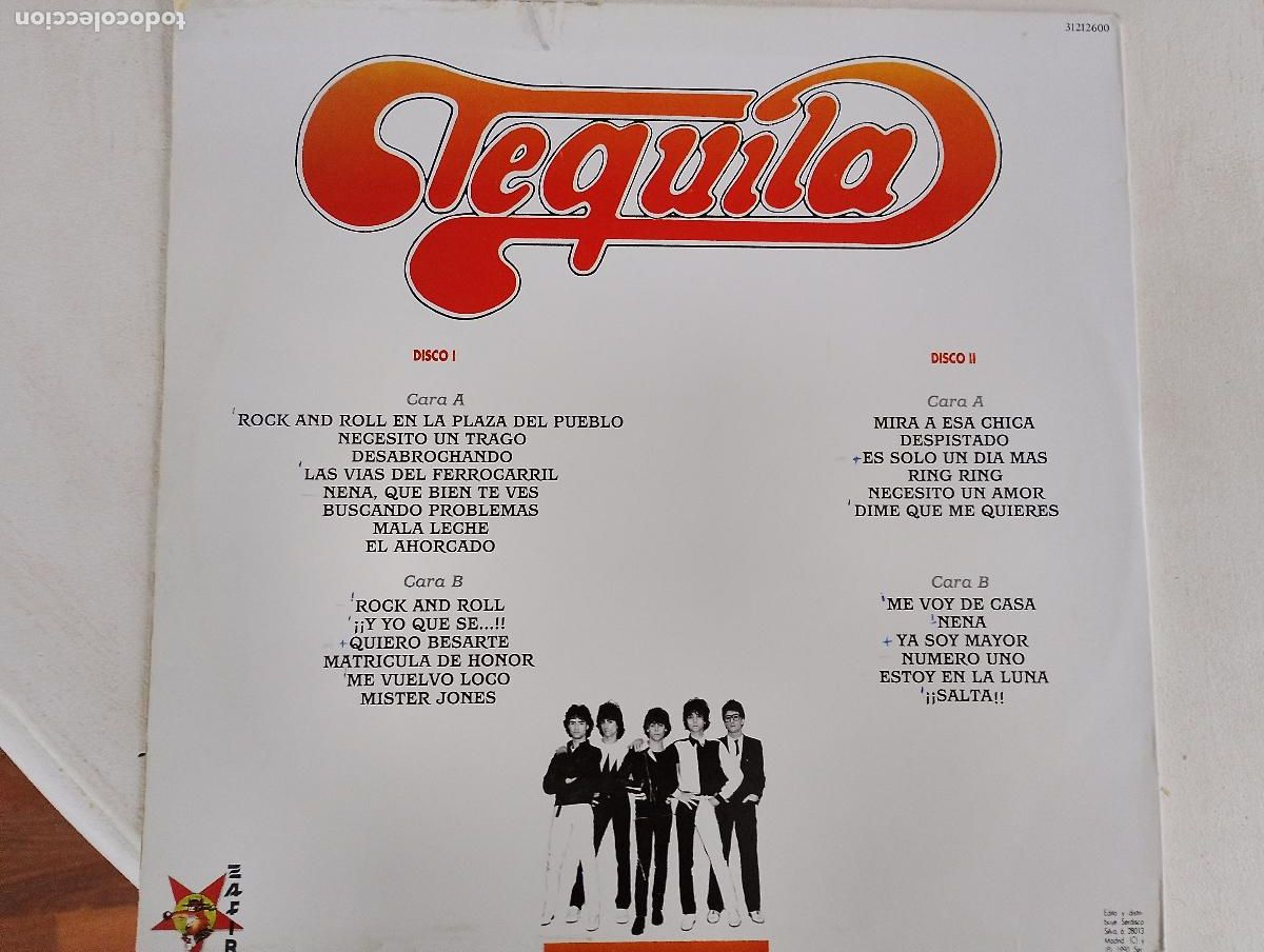 Discos de vinilo: Tequila &ndash; Tequila, 1990, ed espa&ntilde;ola, 2 LPS - Foto 6
