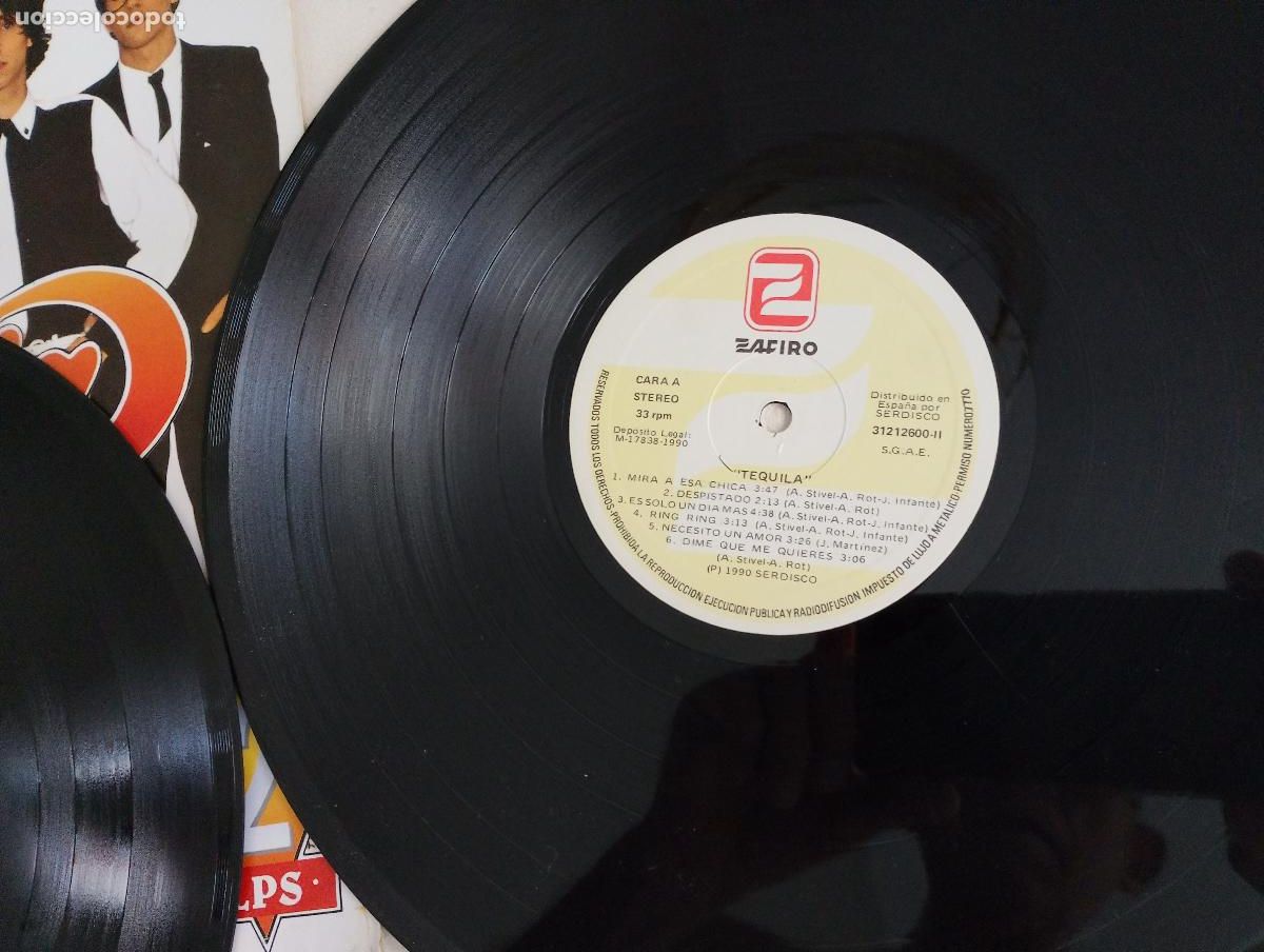 Discos de vinilo: Tequila &ndash; Tequila, 1990, ed espa&ntilde;ola, 2 LPS - Foto 9