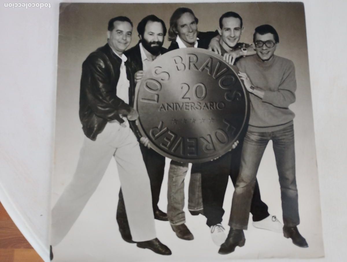 Dischi in vinile: Los Bravos &ndash; Los Bravos Forever (20 Aniversario),ed espa&ntilde;ola,1988, Rock & Roll, Beat
