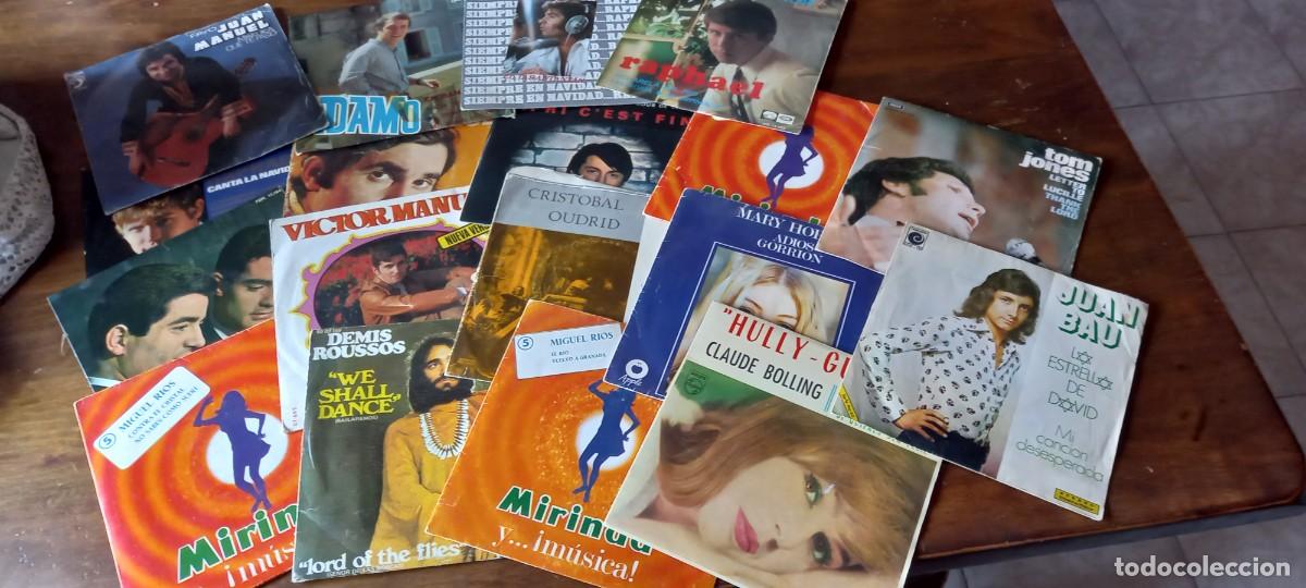 Discos de vinilo: Colecci&oacute;n 18 vinilos peque&ntilde;os