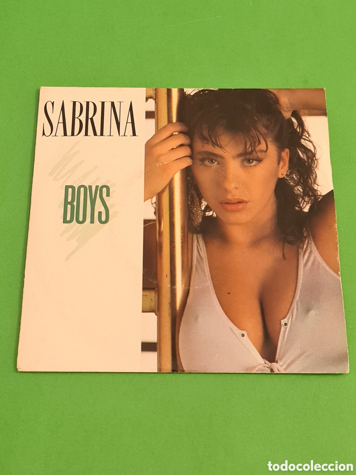 Discos de vinilo: Single / Sabrina / Boys / Edici&oacute;n Francesa.